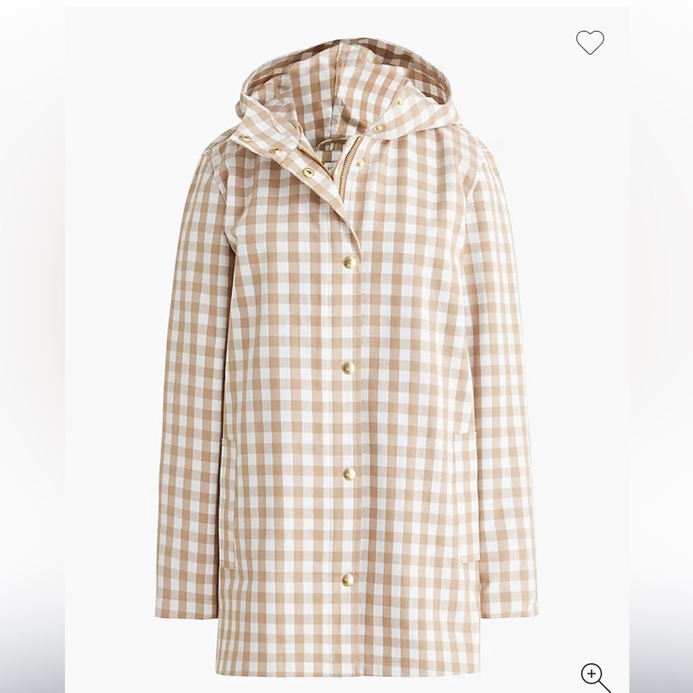 [J.CREW FACTORY] WATER REPELLANT ANORAK RAIN COAT